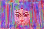 Abstract art - Goddess Durga thumbnail