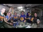 Astronauts prepare pizza in International Space Station thumbnail